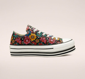 converse plataforma flores - Tienda Online de Zapatos, Ropa y Complementos  de marca