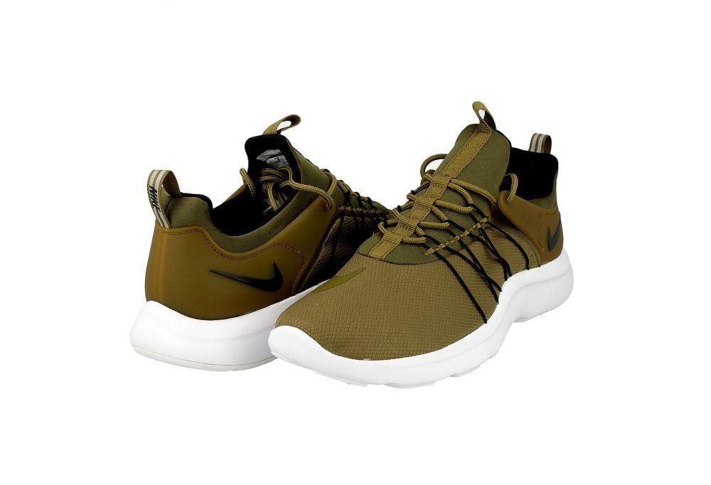 tenis nike verde militar hombre