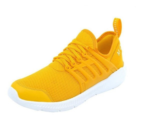 tenis color amarillo mujer