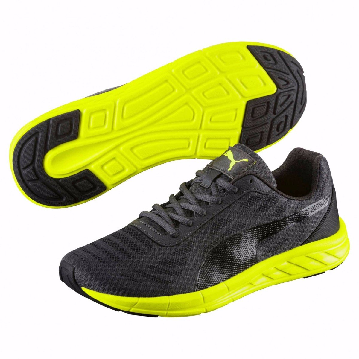 Tenis deportivos Puma para hombre negro y gris