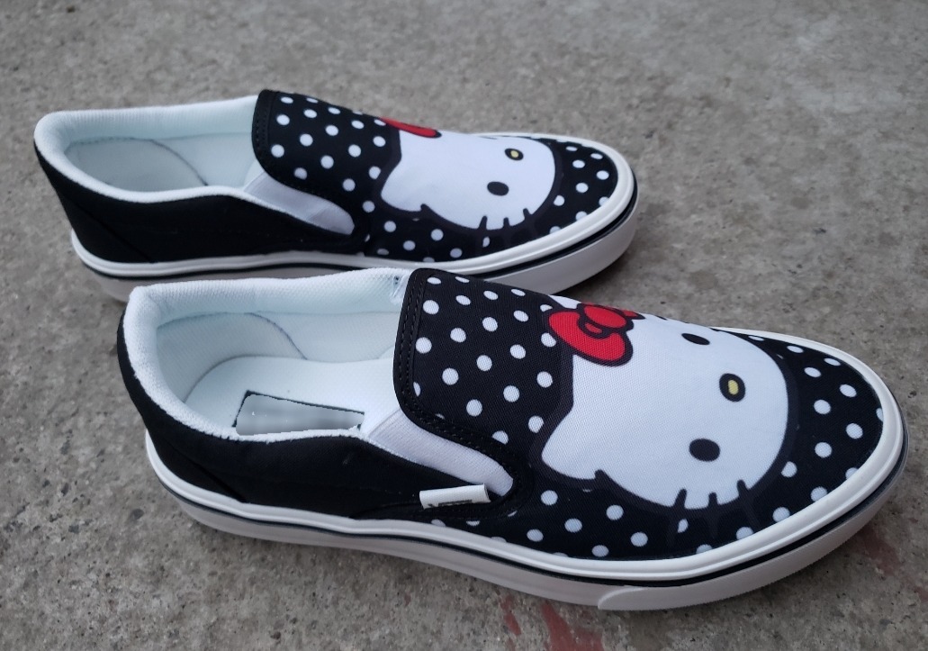 Tenis Estilo Vans Kitty Hecho En México Calidad - $ 325.00 en