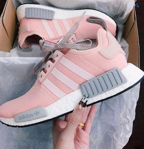 adidas nmd rosa e cinza