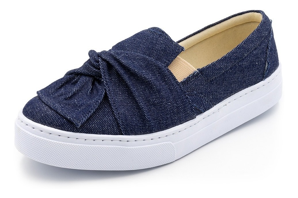 slip on feminino mercado livre