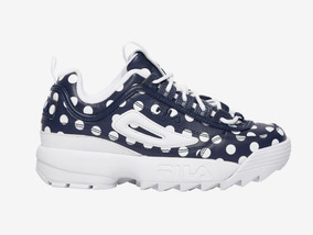 tenis fila mujer azules