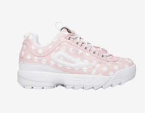 zapatos fila rosados