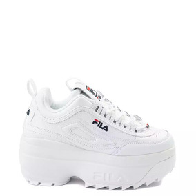 En RopaBolsas Tenis Plataforma Calzado Y Fila Blancos Mujer yvOm0N8nw