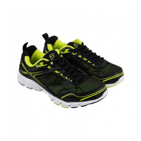 tenis fila amarillos hombre