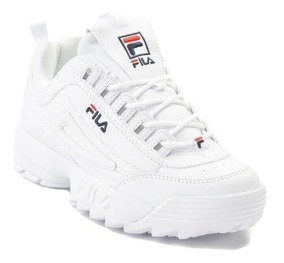 fila tenis blancos