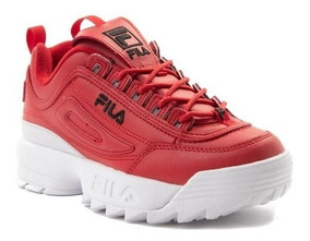 tenis fila rojos
