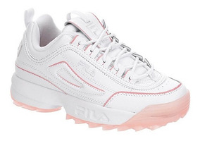 fila tenis blancos mujer