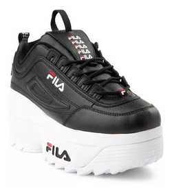 zapatos fila negro