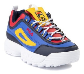 tenis fila azules