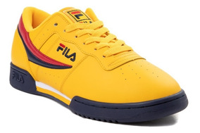 tenis fila amarillos originales