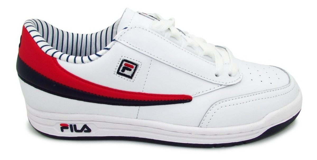Tenis Fila Original Tennis Ps 1vt13057-150 White Navy Red Tenis Fila Original Tennis Ps 1vt13057-150 White Navy Red