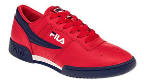 zapatos fila rojos