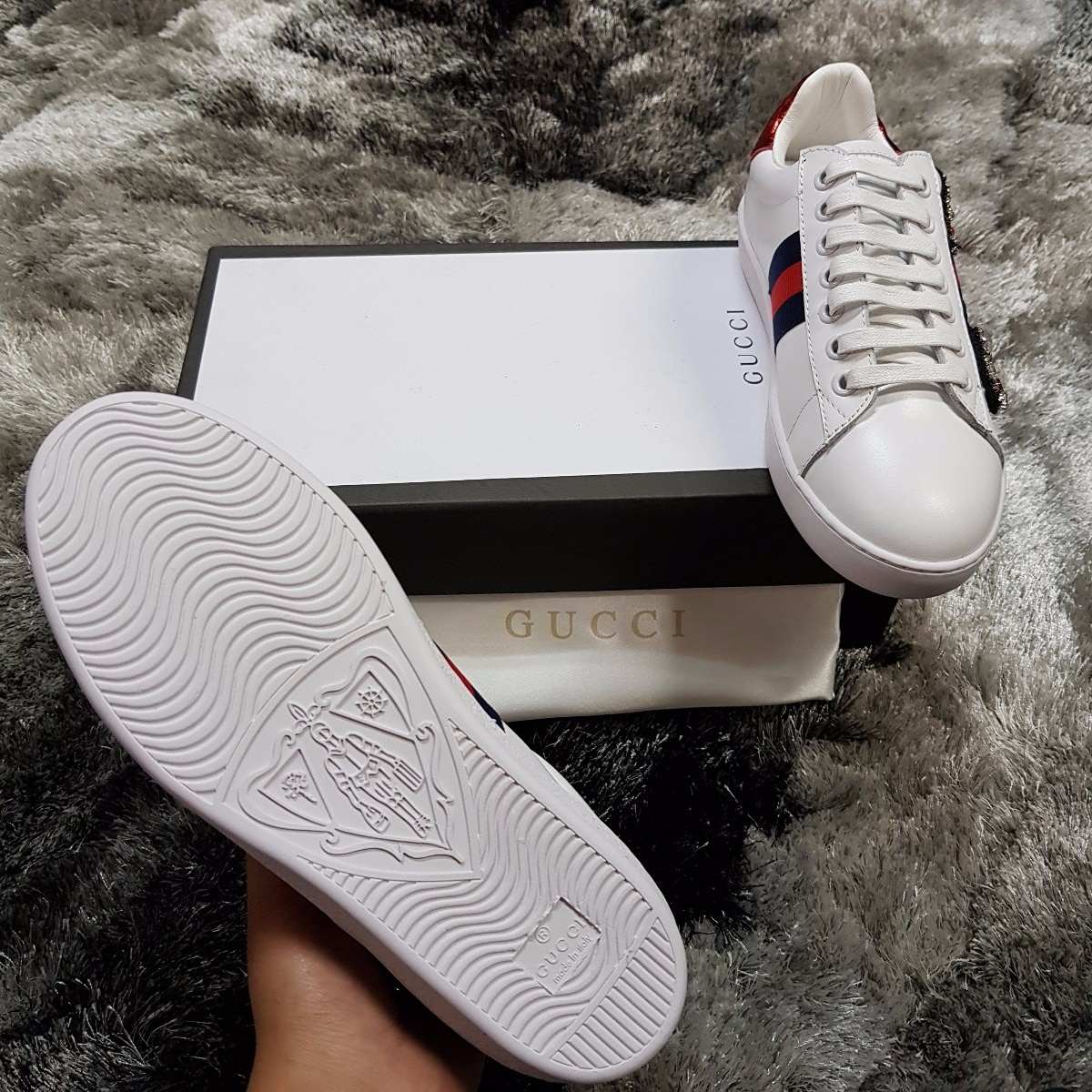 Tenis Gucci Para Dama. S - $ 387.000 en Mercado Libre