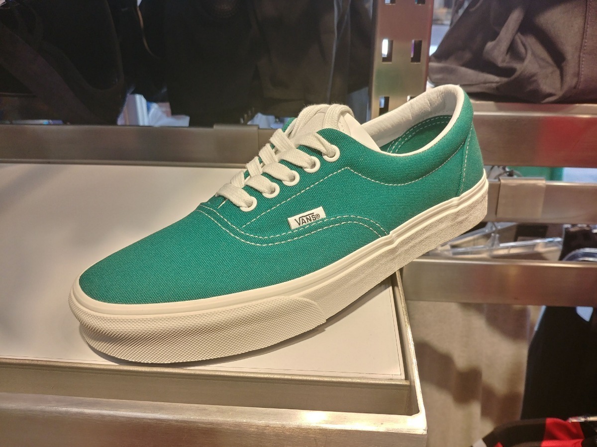 vans era hombre verdes