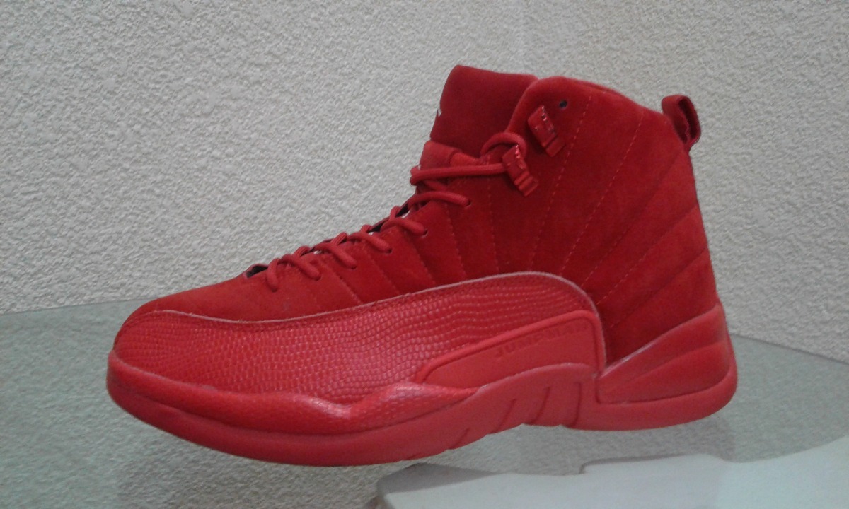 jordan 12 rojos