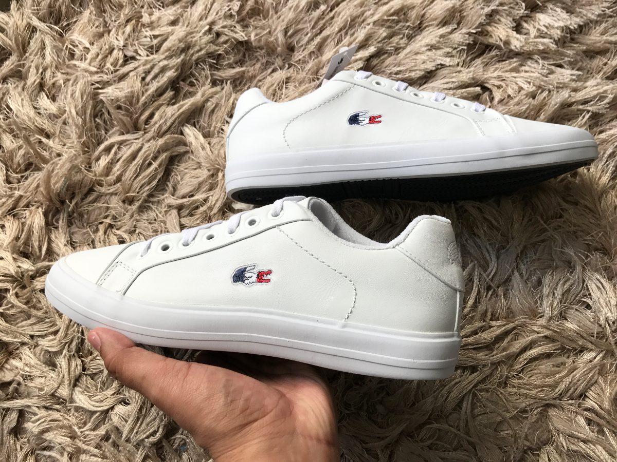 tenis lacoste branco mercado livre