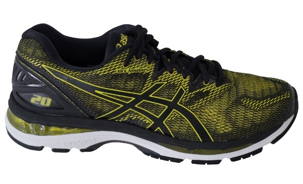 dedo indicador um copo de marcação asics nimbus 20 preto masculino - tpwd.pt