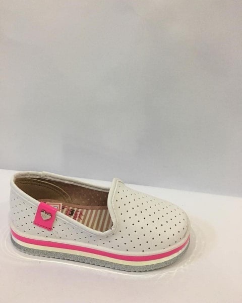 Tenis Molekinha Slip On Branco Solado Tratorado - R$ 39,90 em Mercado Livre