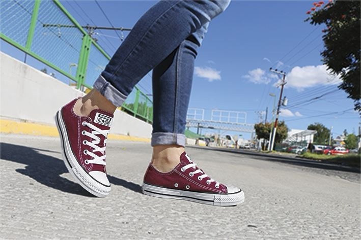 converse marrones 36