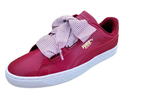 tenis puma con cintas de liston