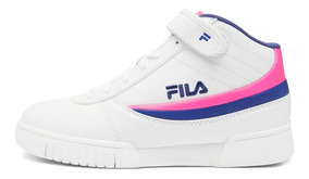 botines fila blancos