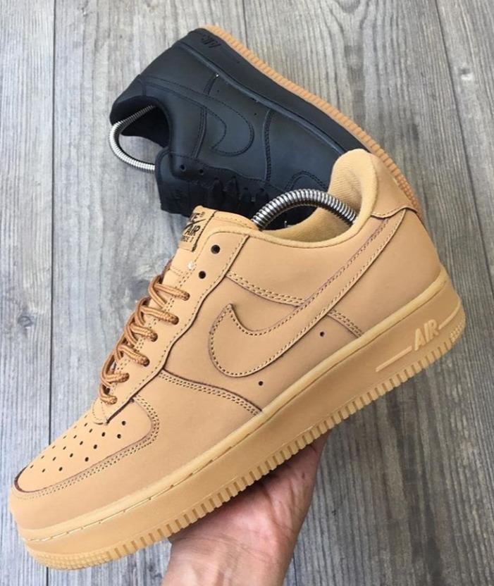 nike air force 1 hombre cafe