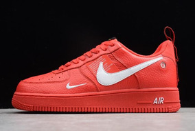 tenis nike air force one rojos