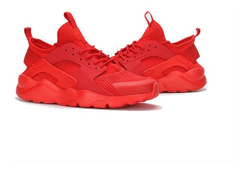 nike huarache rojos con blanco