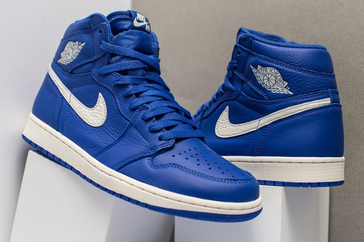 nike jordan retro 1 azul