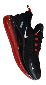 zapatos nike negro con rojo