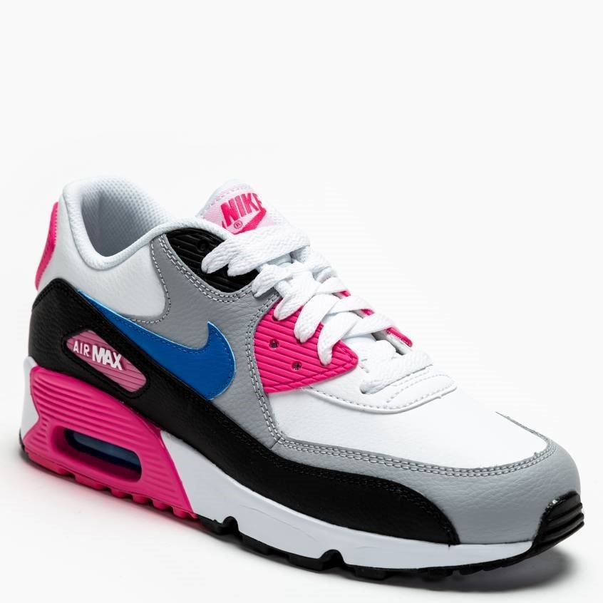 air max 90 azules y blancas