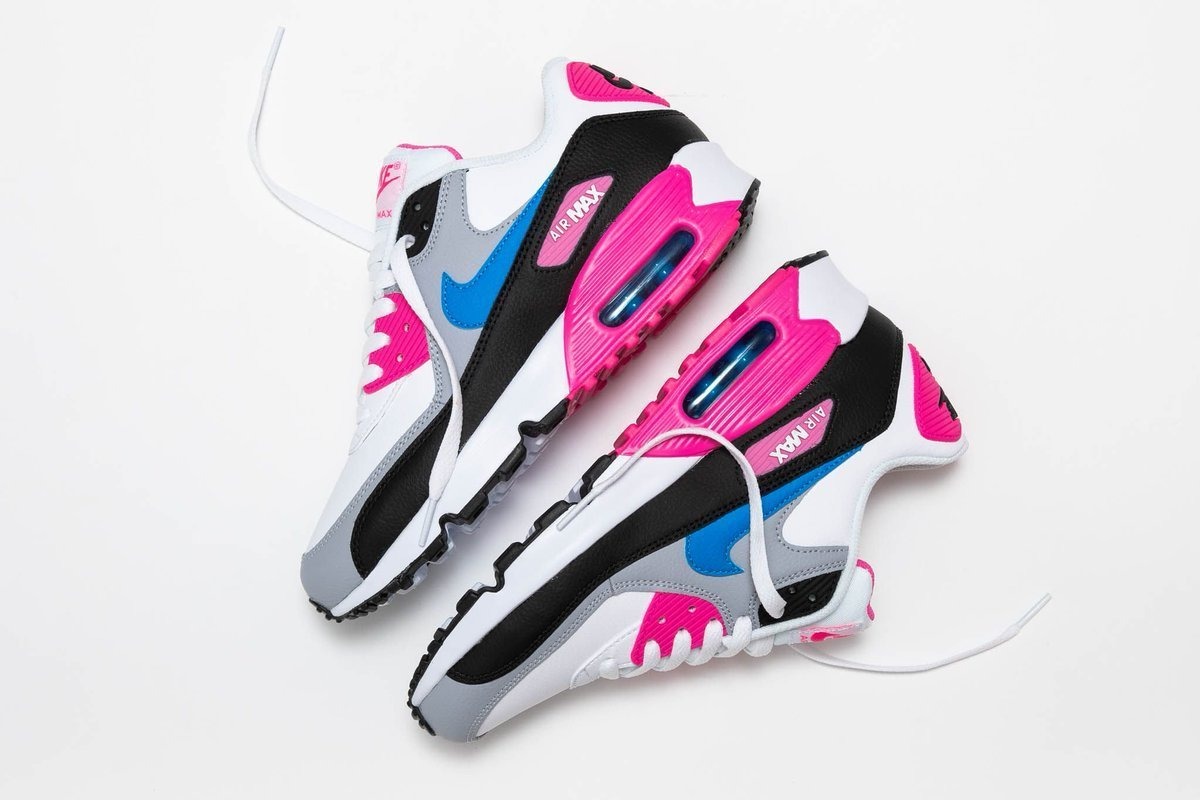 Tenis Nike Air Max 90 Ltr Blanco,gris,rosa,azul,negro,nuevo Tenis Nike Air Max 90 Ltr Blanco,gris,rosa,azul,negro,nuevo
