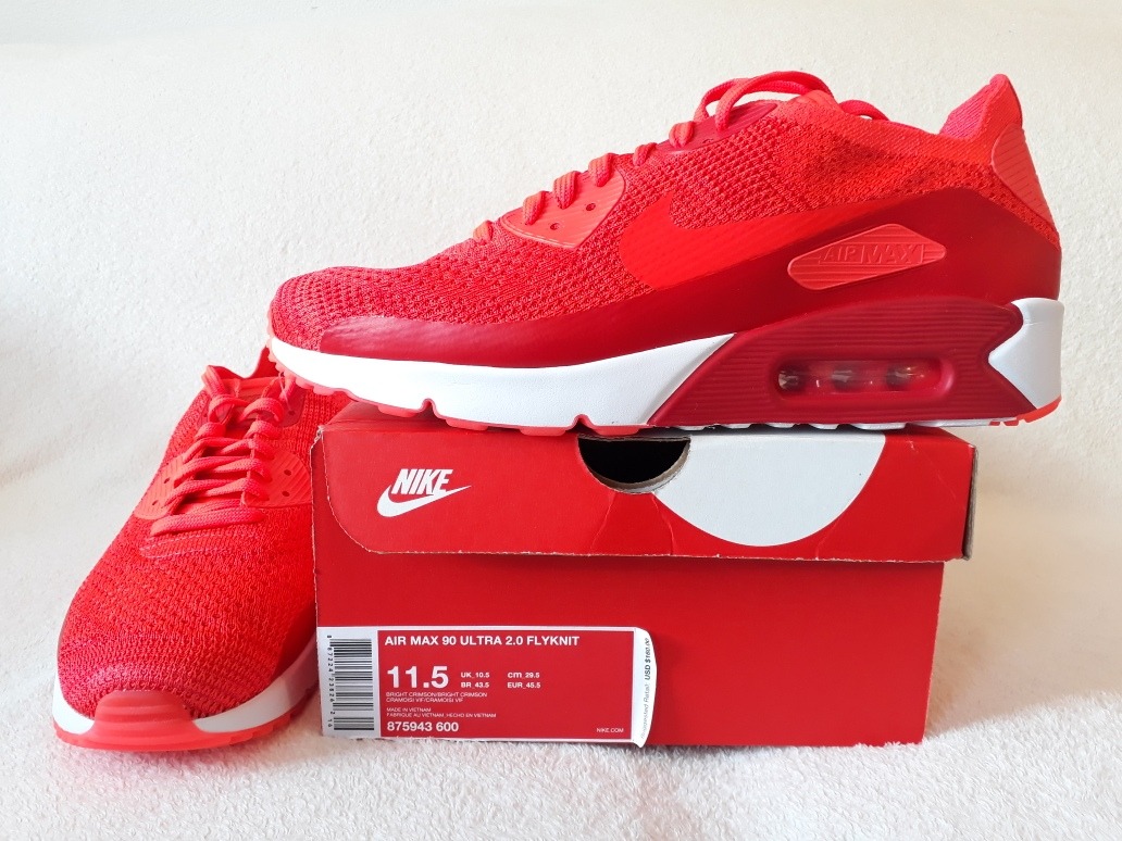 Tenis Nike Air Max 90 Ultra 2.0 Flyknit Nuevos Originales Tenis Nike Air Max 90 Ultra 2.0 Flyknit Nuevos Originales