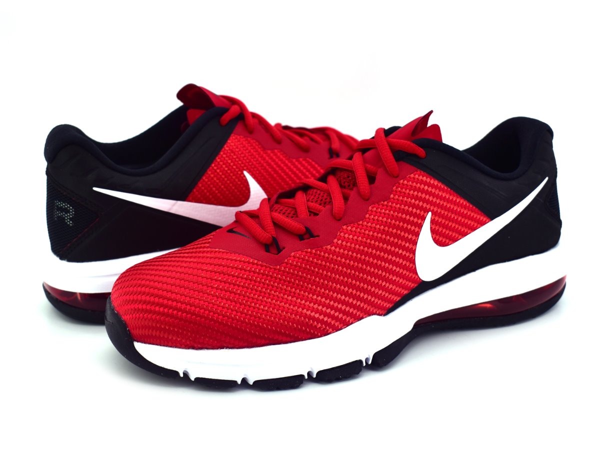 tenis nike air max hombre rojos