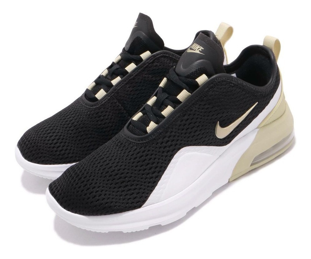 nike air negro con dorado