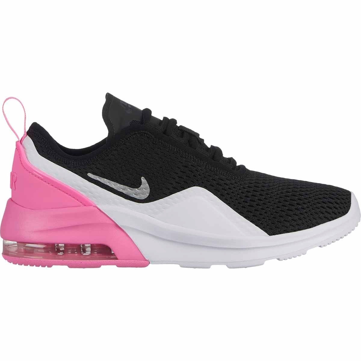 tenis nike negro con rosa