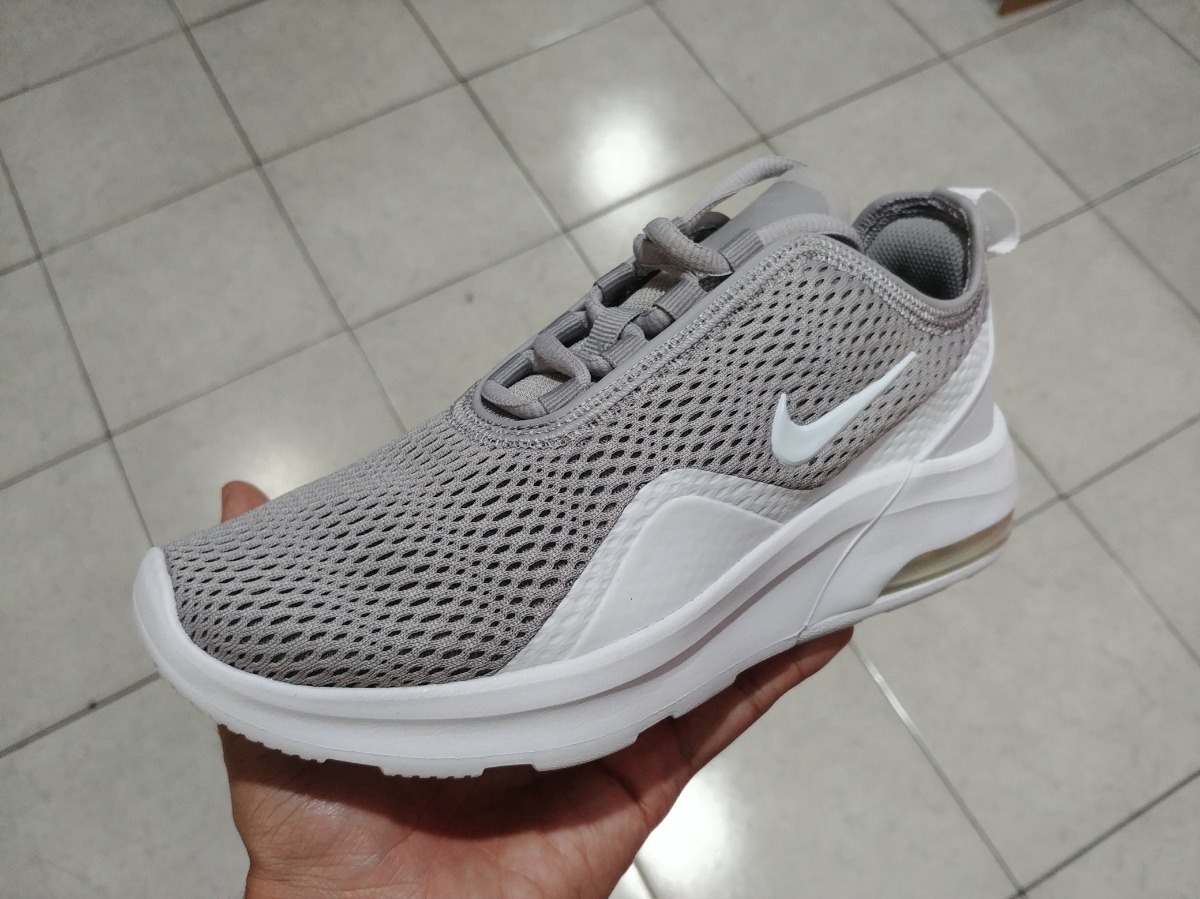 Tenis Nike Air Max Motion 2 Gris Blanco Urban Mujer Original Tenis Nike Air Max Motion 2 Gris Blanco Urban Mujer Original