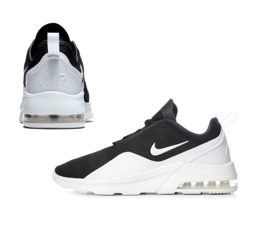 tenis nike negro con blanco hombre