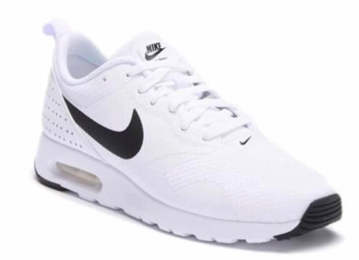 nike tavas blancos con negro