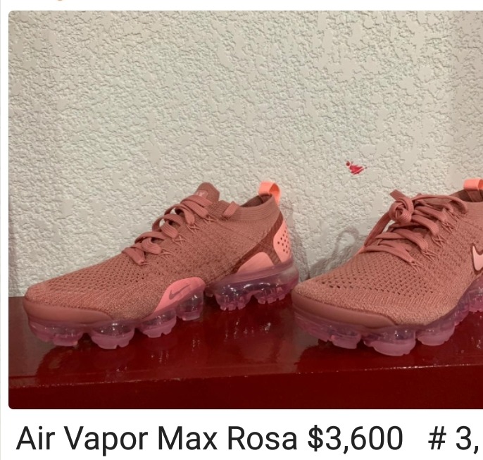 vapor air max rosado purchase 256ee 1aafe