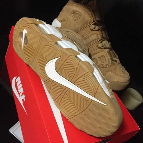 Tenis Nike Air More Uptempo 96 Flax Originales Retro Pippen - $ 3,299.00 en Mercado Libre