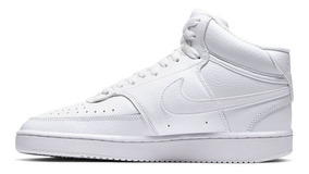 Tenis Nike Court Vision Bota Mujer Blanco Moda Cd5436-100 Tenis Nike Court Vision Bota Mujer Blanco Moda Cd5436-100