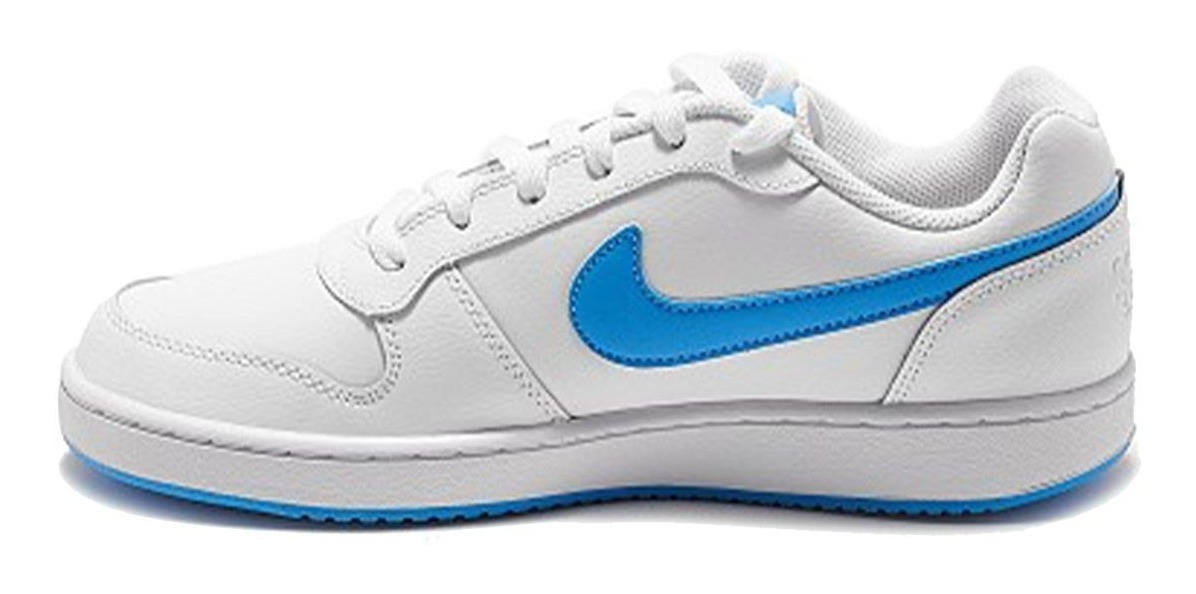 Tenis Nike Ebernon Low Blanco Azul Jnr O Dama 2019 Tenis Nike Ebernon Low Blanco Azul Jnr O Dama 2019