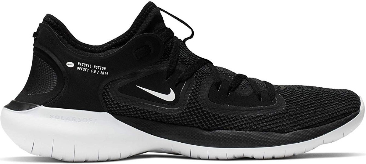 Tenis Nike Flex 2019 Rn Negro Blanco Caballero Aq7483 001 Tenis Nike Flex 2019 Rn Negro Blanco Caballero Aq7483 001