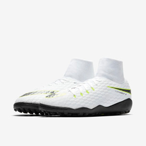 botines nike hypervenom blancos