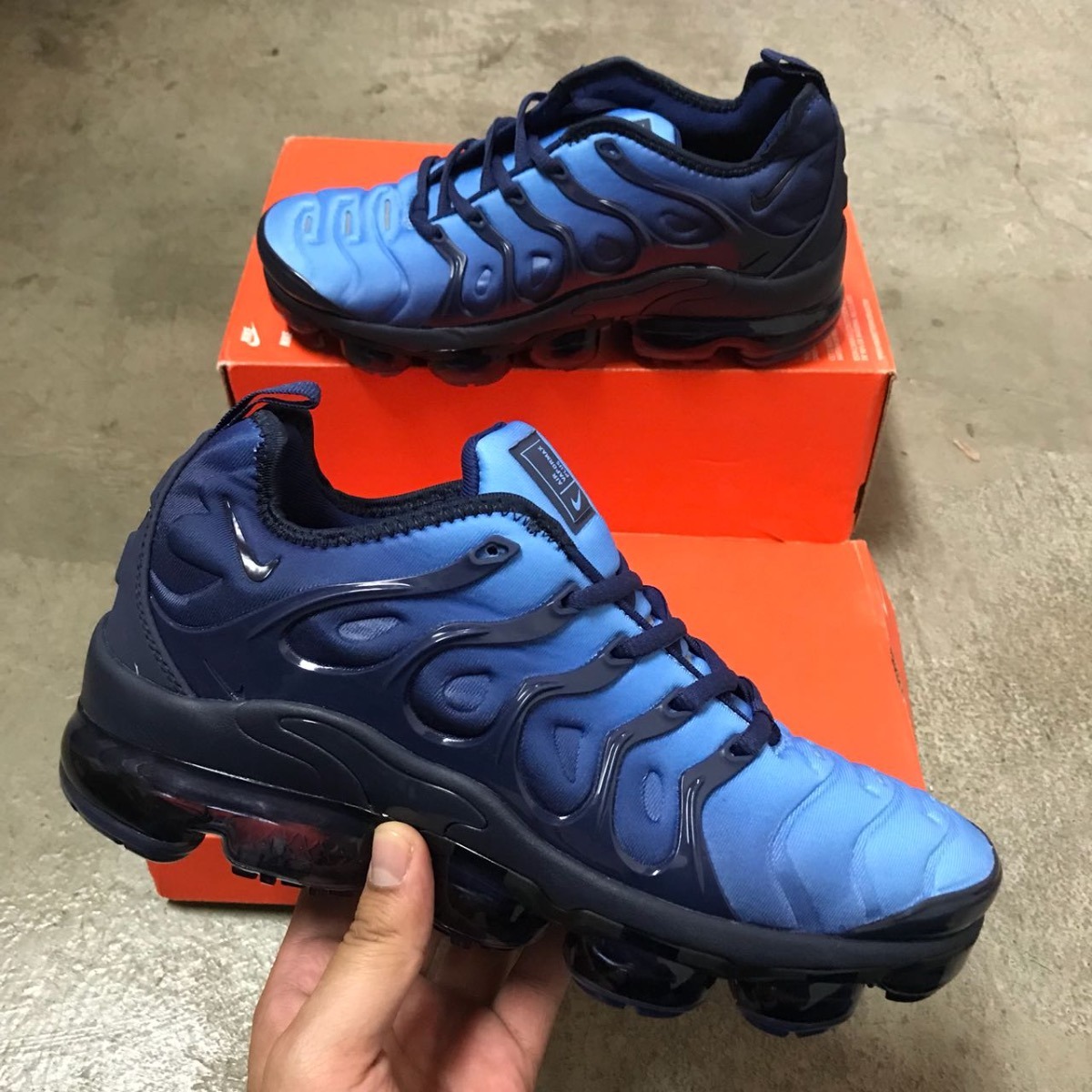 nike air max plus tn hombre azul