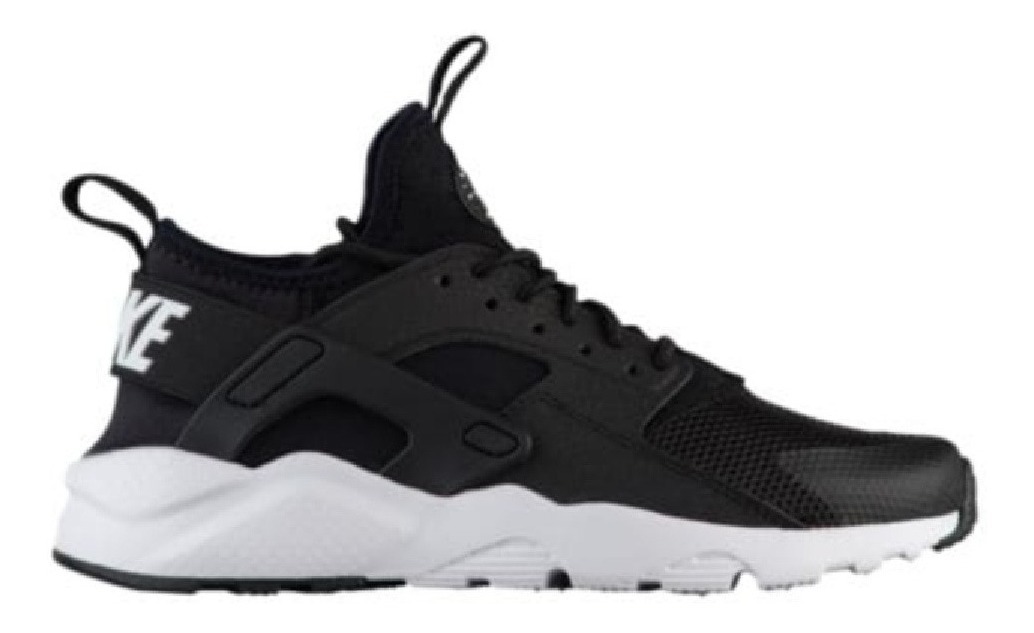 tenis nike huarache blanco con negro